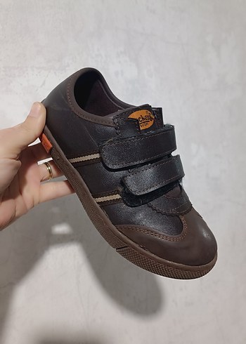 Dockers Erkek Çocuk Koyu Kahverengi Cırt Cırtlı Spor Ayakkabı