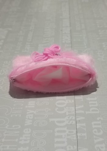 Pembe Peluş Çocuk Çanta - Görsel 3