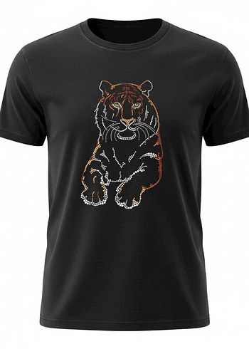 Renkli Kristal Taş Baskı - Görsel 2