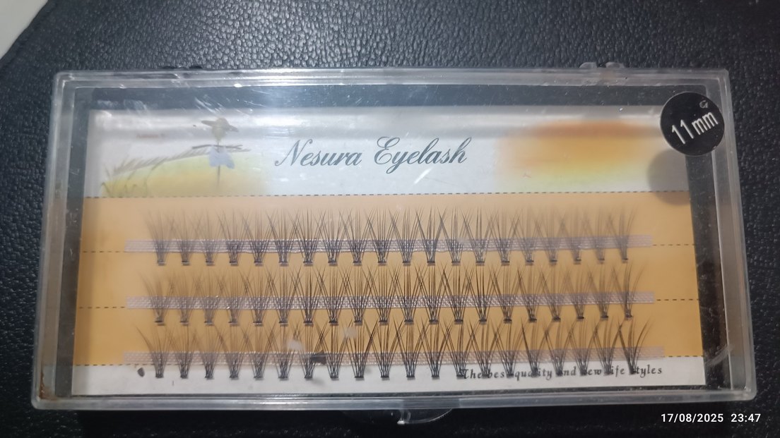 11mm Siyah Takma Kirpik SON FİYATTIR - Görsel 2