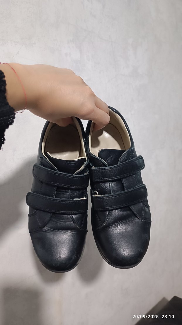 Erkek Çocuk Siyah Kemerli Özel Ayakkabı - Görsel 4