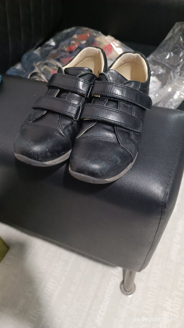 Erkek Çocuk Siyah Kemerli Özel Ayakkabı - Görsel 2