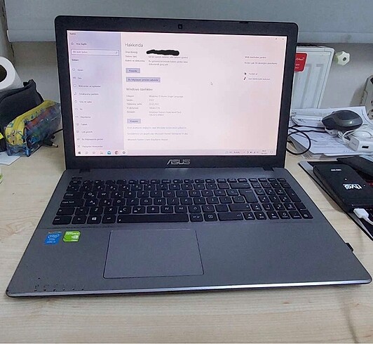 ASUS 15 ISLEMCILi 4.NESiL 8GB RAM 240GB SSD+ 1TB HDD