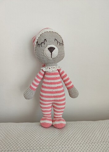 Amigurumi Oyun Arkadaşı Uykucu Ayıcık