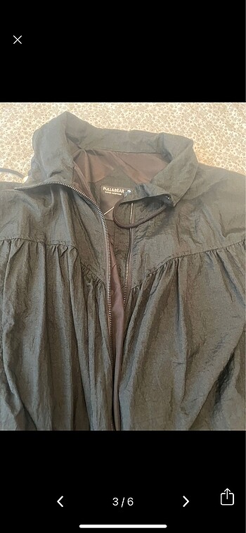 s Beden Pull and bear kısa ceket