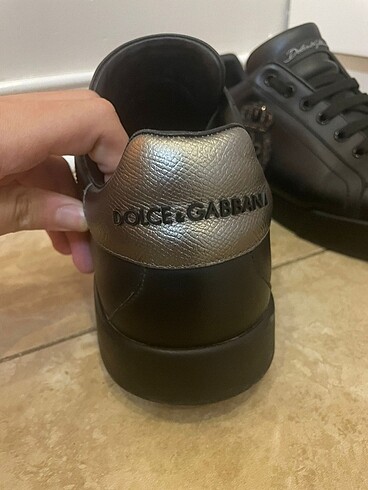 44 Beden siyah Renk Dolce Gabbana erkek ayakkabı