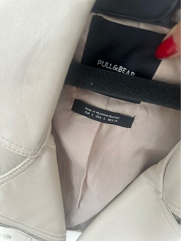 Pull and Bear Deri ceket