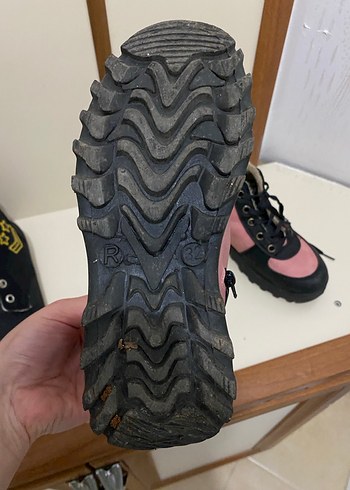 Kız Çocuk Pembe Süet Kürklü Bot - Görsel 3