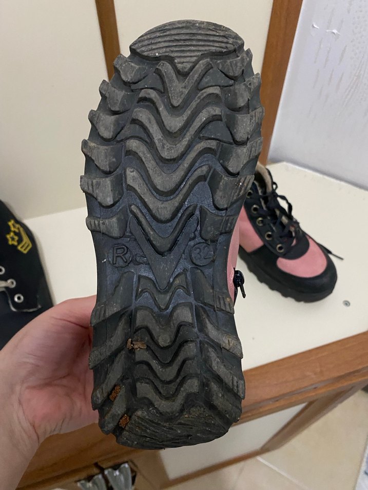 Kız Çocuk Pembe Süet Kürklü Bot - Görsel 3