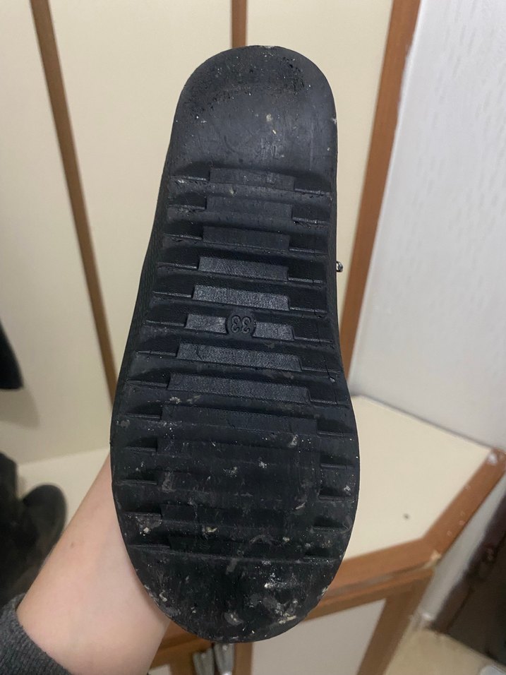 Kız Çocuk Siyah Kamuflaj Desenli Bot - Görsel 3