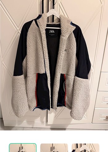 Zara Oversize Pelus Ceket