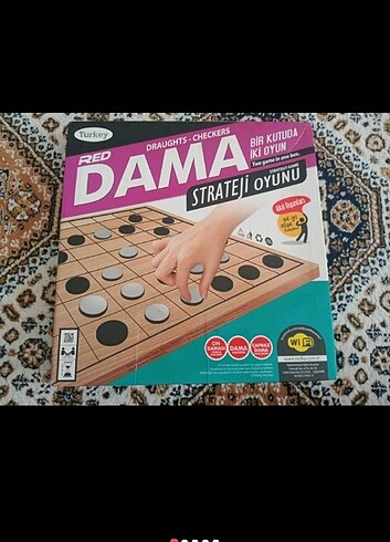 Çift Taraflı Dama Kutu Oyunu