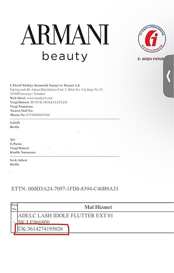 Beden Renk Lancôme Idole Flutter Extension Maskara