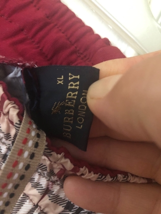 xl Beden Burbury şort