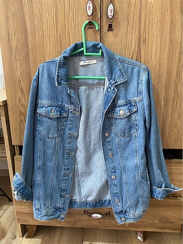 s Beden mavi Renk mavi oversize kot ceket