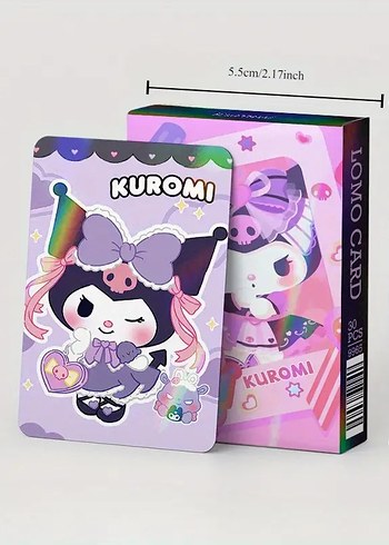 Kuromi Temalı Lomo Holo Kart 30 Adet - Görsel 3