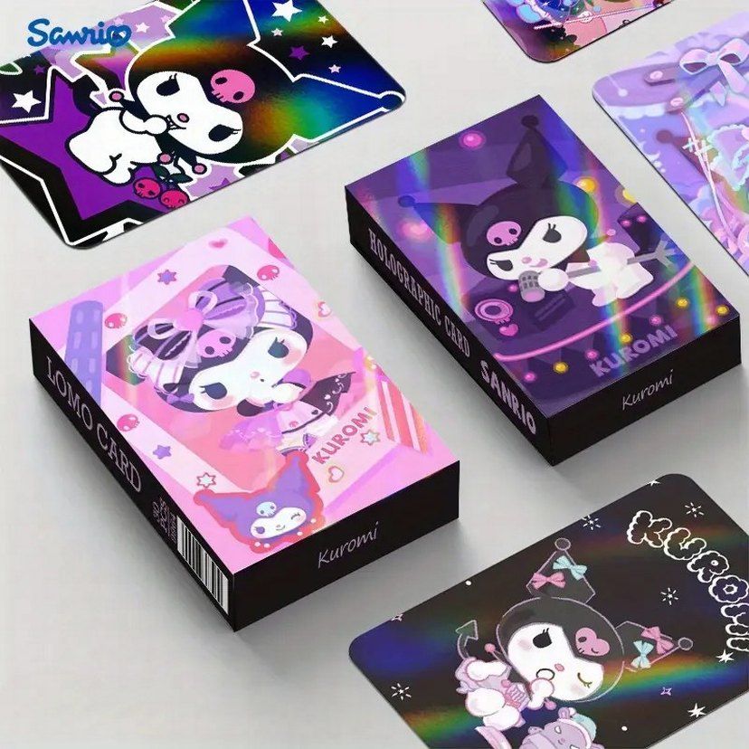 Kuromi Temalı Lomo Holo Kart 30 Adet - Görsel 2