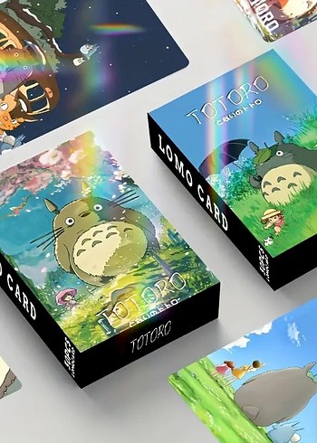 Totoro Lomo Hologram Kart Seti - Görsel 6