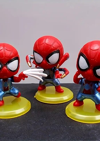 Renkli Örümcek Adam Figür Seti 8 Parça - Görsel 2