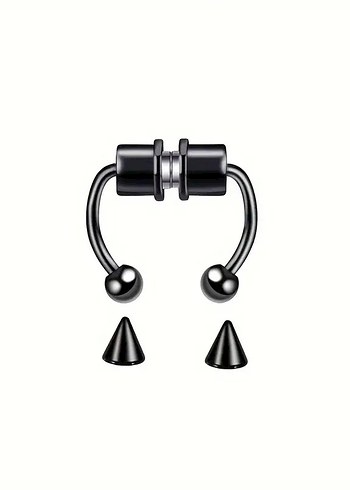 Mıknatıslı Piercing 1 Adet - Görsel 3