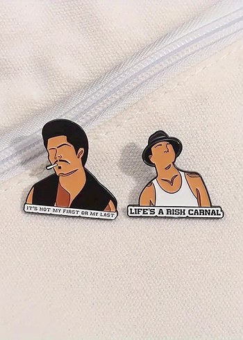 Beden camel Renk Retro Carnal Broş Pin Rozet 1 Adet