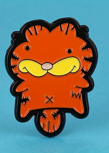 Beden Garfield Broş Pin Rozet 1 Adet