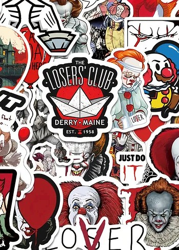 Losers' Club Çıkartma Seti - Derry, Maine