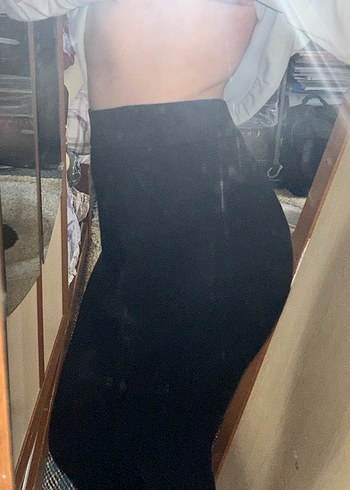 Kadın siyah tayt - Görsel 5