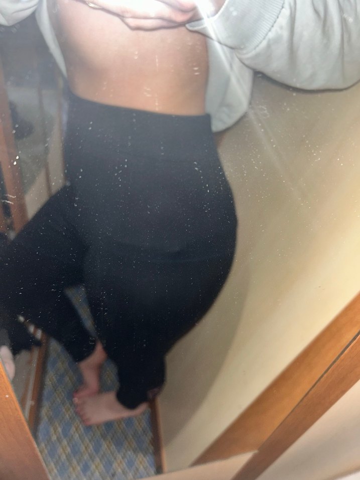 Kadın siyah tayt - Görsel 2