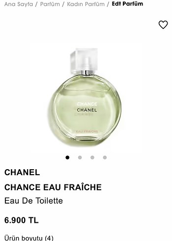 Chanel Chance Eau Fraîche Kadın Parfümü