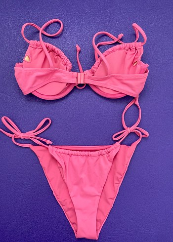 Penti Pembe İpli Kadın Bikini Takımı