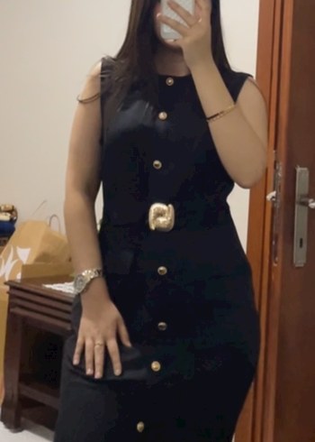 Zara Düğmeli Siyah Elbise - Görsel 7