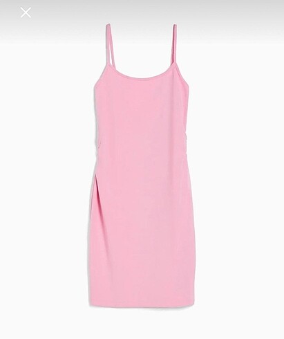 H&M pembe elbise