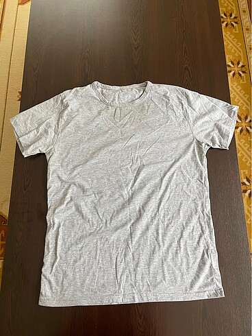 Diğer Gri basic tişört grunge y2k