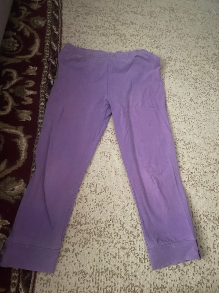 Kız Çocuk Mor Tayt - Görsel 2