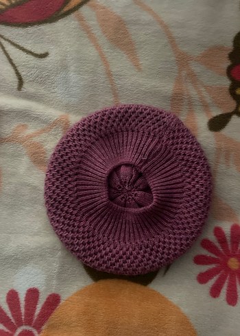 Mor Örgü Bohem Kadın Bere - Görsel 3