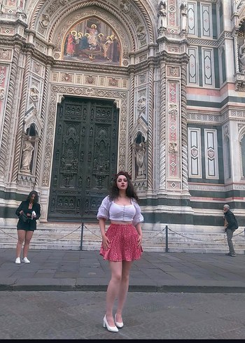 Beyaz Kısa Kollu Drapeli Straplez Bustiyer - Görsel 4