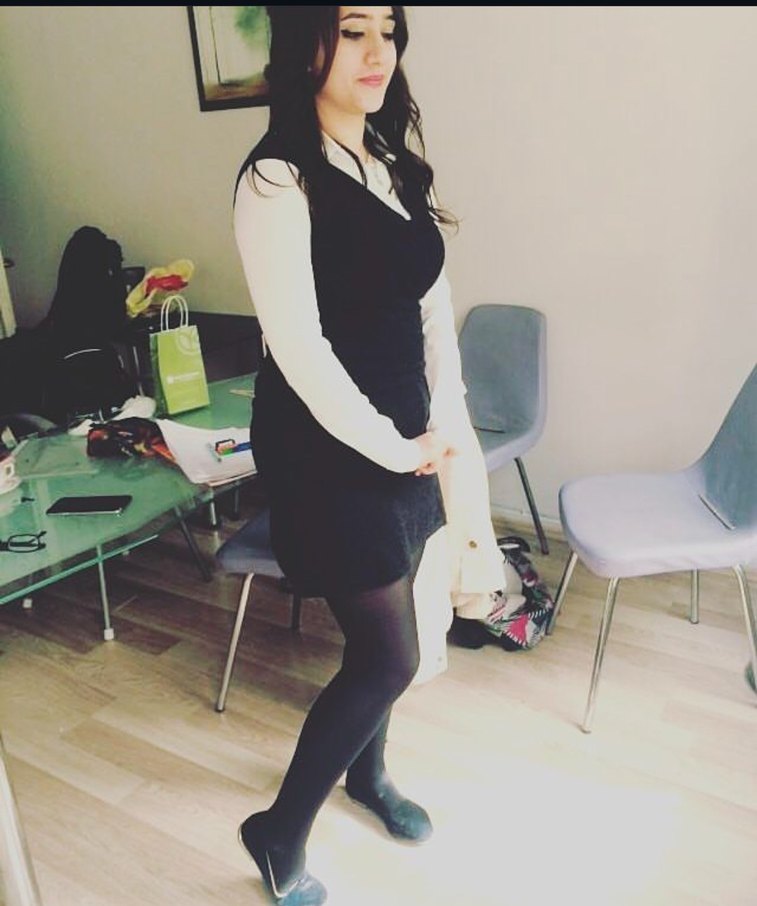 Siyah Midi Uzun Kollu Ofis Elbisesi - Görsel 2