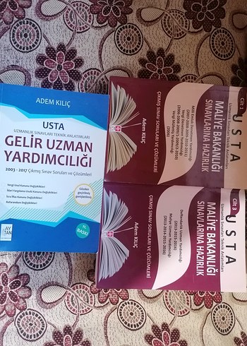 Gelir Uzmanı Yardımcılığı ve Maliye Bakanlığı Sınav Kitapları