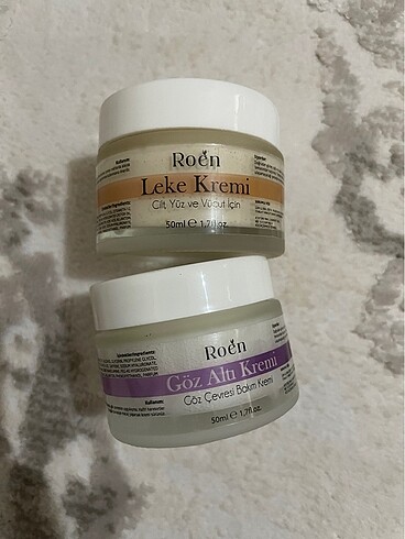 Roen göz kremi ve leke kremi - Görsel 3