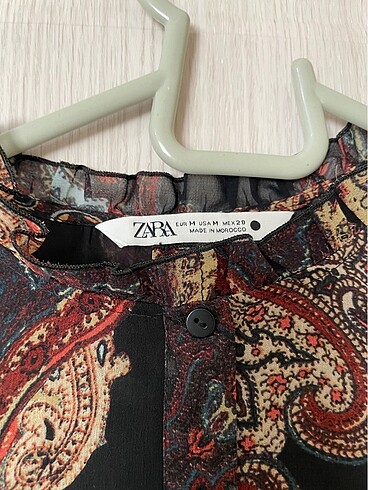 Zara Zara desenli elbise