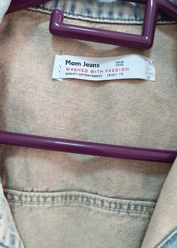 l Beden Gri Düğmeli Kolsuz Denim Ceket