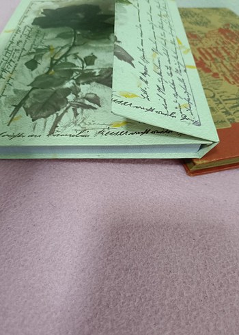 Hatıra defterleri beyaz ve yeşil - Görsel 5