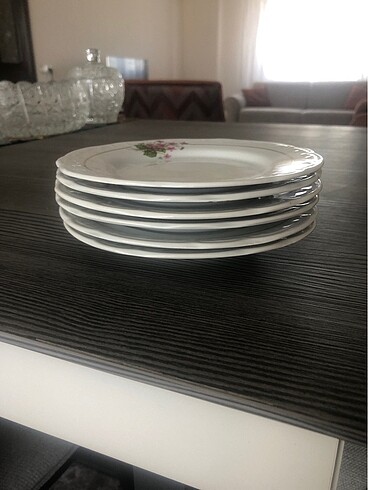 Kütahya Porselen 6 Adet Pasta Tabağı