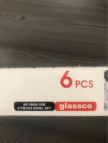 Diğer Glassco Apple 6 Adet Kase