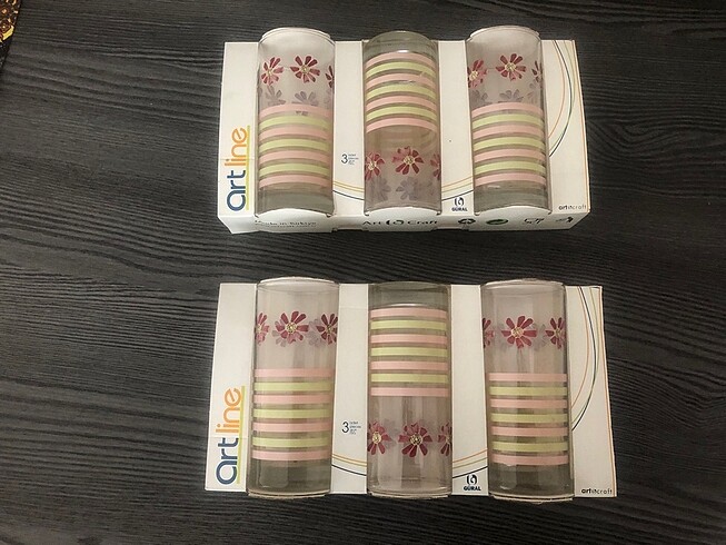 Beden Gürallar Artline 6 Adet Bardak