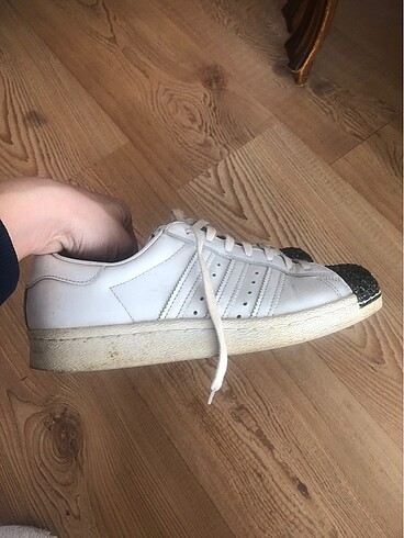 40 Beden Adidas Superstar Metal Toe Ayakkabı