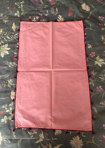 American Vintage Kenarları İşlemeli Vintage Peçete
