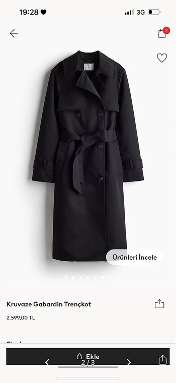 H&M Hm trençkot