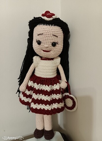  Beden Renk Amigurumi el emeği bebek